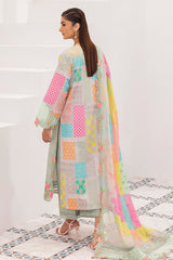 3-PC Unstitched Embroidered Lawn Collection CRB6-19