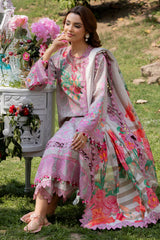 3-PC Unstitched Embroidered Lawn Collection CRN5-01