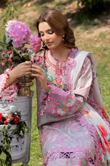 3-PC Unstitched Embroidered Lawn Collection CRN5-01