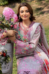 3-PC Unstitched Embroidered Lawn Collection CRN5-01