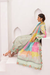 3-PC Unstitched Embroidered Lawn Collection CRB6-19