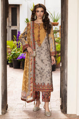 3-PC Unstitched Lawn Collection CAD6-02