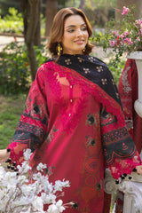 3-PC Unstitched Embroidered Lawn Collection CRN5-06