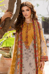 3-PC Unstitched Lawn Collection CAD6-02