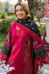 3-PC Unstitched Embroidered Lawn Collection CRN5-06