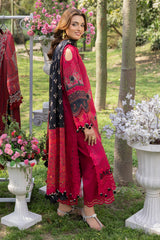 3-PC Unstitched Embroidered Lawn Collection CRN5-06