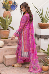 3-PC Unstitched Lawn Collection CAD6-01