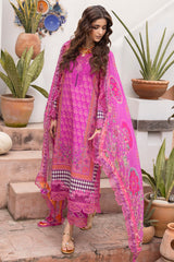 3-PC Unstitched Lawn Collection CAD6-01