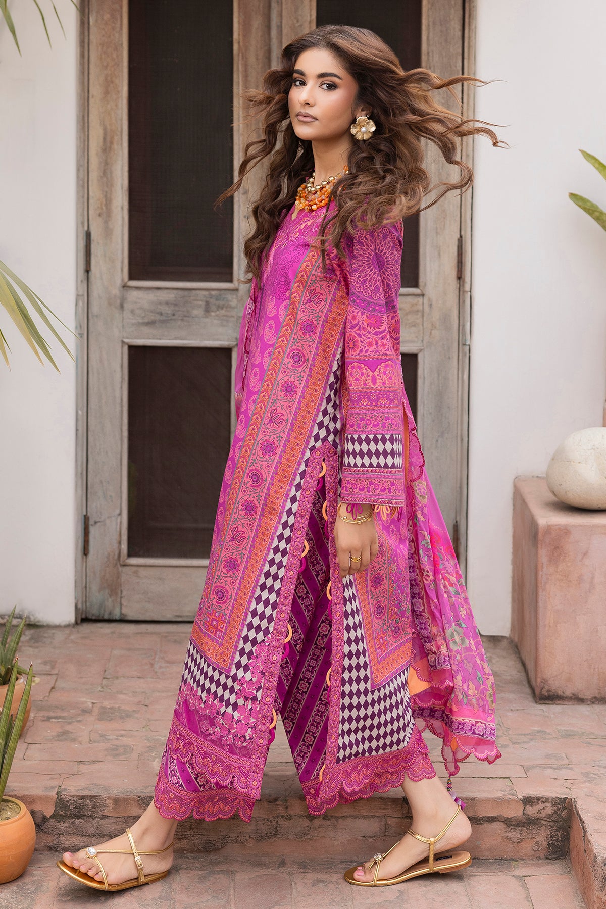 3-PC Unstitched Lawn Collection CAD6-09 – House Of Charizma