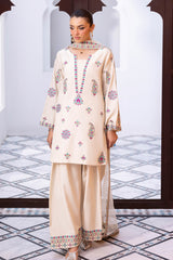 3-PC Embroidered Raw-Silk CMA-6-404