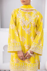 3-PC Embroidered Raw-Silk CMA-6-410