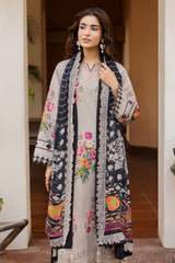 3-PC Unstitched Lawn Collection CAD6-08