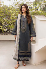3-PC Unstitched Embroidered  Lawn  SLC27-11