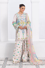 3-PC Unstitched Embroidered Lawn Collection CRB6-21