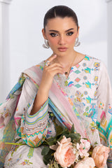 3-PC Unstitched Embroidered Lawn Collection CRB6-21