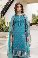 3-PC Unstitched Embroidered Lawn Collection CC6-24