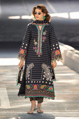 3-PC Unstitched Embroidered Lawn Collection  AN6-09