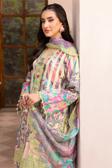 3-PC Unstitched Embroidered Lawn CH6-16