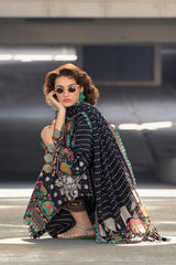 3-PC Unstitched Embroidered Lawn Collection  AN6-09