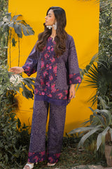 2-PC Printed Cotton Suit CPM-5-01