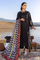 Unstitched Embroidered Lawn