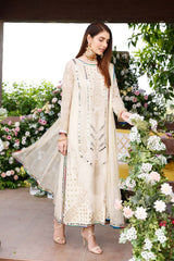 3-Pc Charizma Unstitched Premium Chiffon Collection CPC23-02