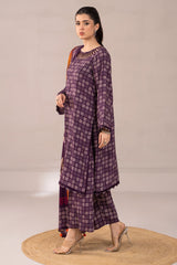 3-PC Printed Staple Shirt with Trouser and Dupatta NYS4-05