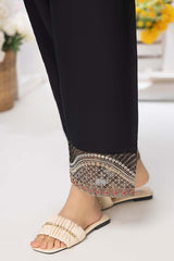 1-Pc Embroidered Qlot Trouser CHT22-01-S