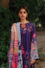 3-Pc Charizma Unstitched Linen with Printed Wool Shawl CPW-09
