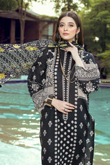 3-Pc Printed Lawn Unstitched With Chiffon Dupatta CP22-70