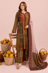 3-PC Stitched Embroidered CPM-6-242