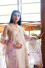 3 Pc Embroidered Organza Suit CMA21-39