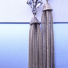 SILVER DANGLING EARRINGS ER-127