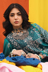 3-PC Unstitched Chunri Embroidered Lawn Collection CH4-07