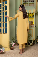 2 PC Embroidered Lawn Shirt With Straight Trouser CNP22-74