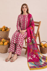 3-PC Stitched Embroidered CPM-6-222