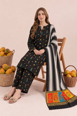 3-PC Stitched Embroidered CPM-6-220