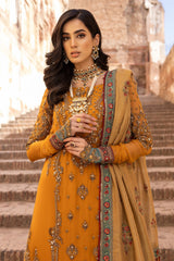 3-Pc Charizma Unstitched Luxury Chiffon Collection DJW-06