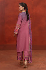 3-PC Embroidered Lawn Shirt with Printed Organza Dupatta and Trouser CNP-4-255