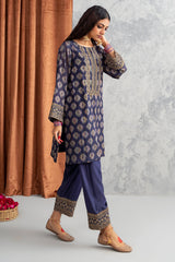 2-PC Printed Staple Shirt with Trouser CNP-3-246