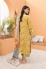 3-Pc Printed Lawn Unstitched With Voil Dupatta CP22-032