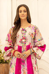 1-PC Digital Printed Lawn Frock CPM21-05