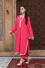 2-Pc Lawn Long Shirt With Straight Trouser CNP22-93