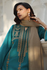 3-PC Unstitched Peach Leather with Velvet CSW5-04