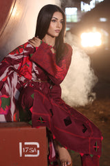 3-PC Unstitched Printed Khaddar Shirt with Printed Khaddar Dupatta CPW4-05