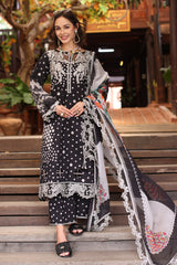 3-PC Unstitched Embroidered Lawn Collection AN5-09