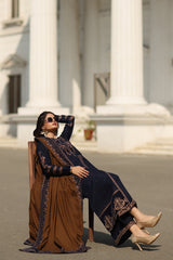 3-PC Unstitched Peach Leather with Velvet CSW5-01