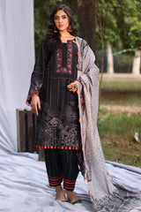 3-PC Unstitched Printed Khaddar Collection CPW4-15