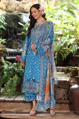3-PC Unstitched Embroidered Lawn Collection AN5-15