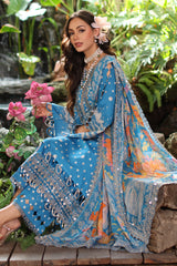 3-PC Unstitched Embroidered Lawn Collection AN5-15